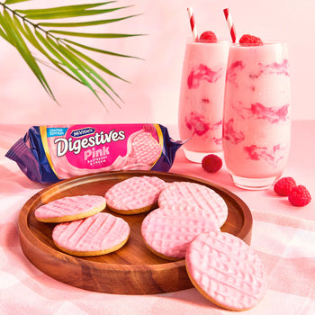 Mcvities Pink Digestives Raspberry 232g