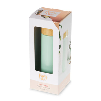 Pinky Up - Tatyana™ Ceramic Travel Mug w/ Infuser - Turquoise