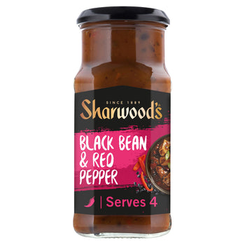Sharwoods Stir Fry Black Bean and Red Pepper Sauce 425g