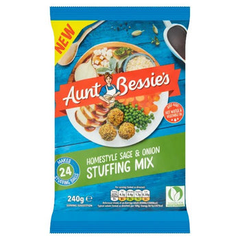 Aunt Bessie’s Sage & Onion Stuffing Mix. 240g