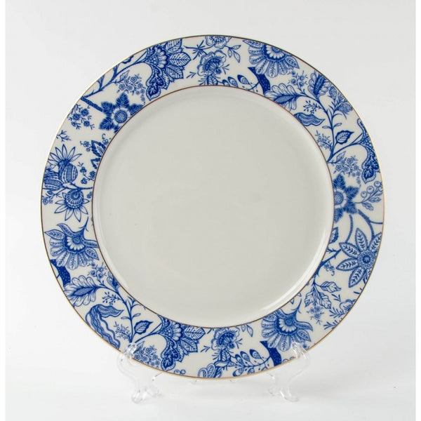 Blue Vine Dinner Plates Set of 4