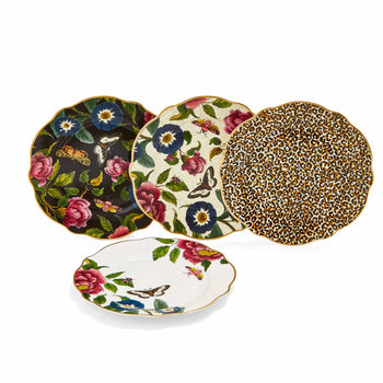 Spode Creatures of Curiosity Dessert Plates Set of 4 (Assorted)