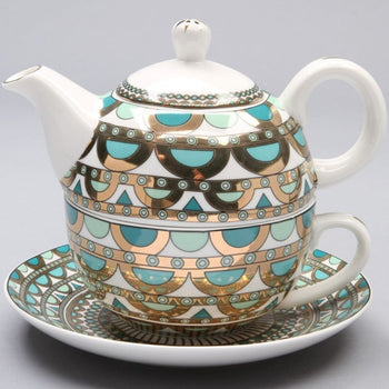 Emerald Luxo Gift Boxed Tea for One Set