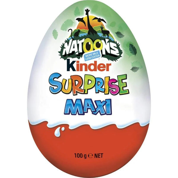 Kinder Surprise Maxi Huge Egg For Christmas 100g - Main Image