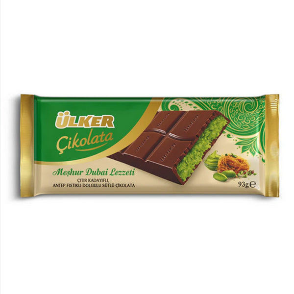 Ulker Dubai Chocolate Bar 93g