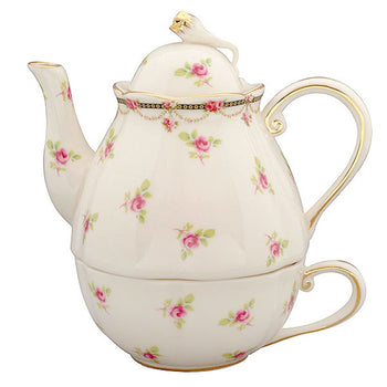 Petite Fluer 3 Piece Tea for One