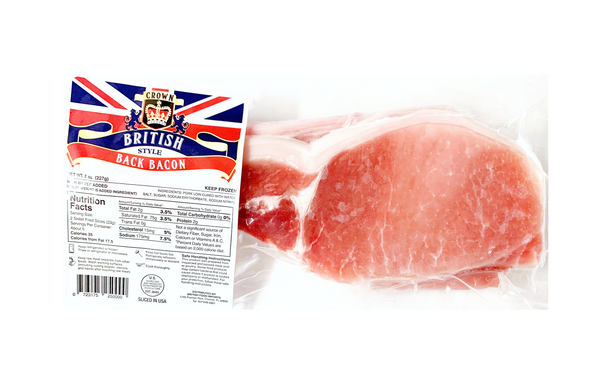 Irish Back Bacon 8oz – Camerons British Foods