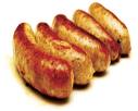 Harold Wood’s English Style Cumberland Pork Bangers, 6 pack. 1lb Ship weight