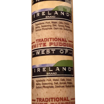 West of Ireland Traditional White Pudding - 1/2lb Ship Weight