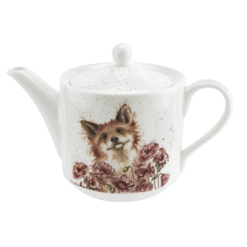 Royal Worcester Wrendale Designs - 'Poppy Field' Teapot