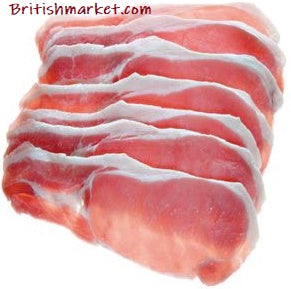 Krown Imported Danish Sliced Back Bacon Rashers. 8oz Ship weight.