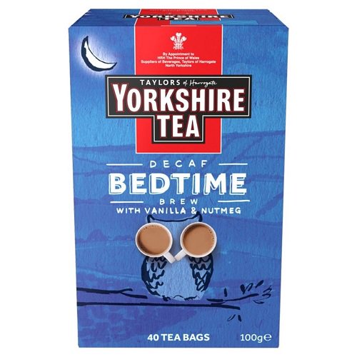 Taylors of Harrogate Yorkshire Tea Decaf Bedtime Brew 40 tea