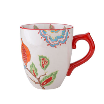 Guava Hand Crafted Mugs, Set of 4