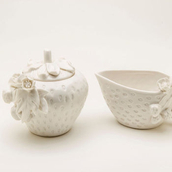 Strawberry Sugar Creamer Set