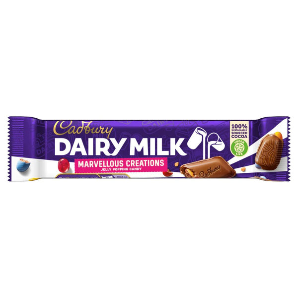 Cadbury Dairy Milk Marvellous Creations Jelly Popping Candy (UK) - 47g
