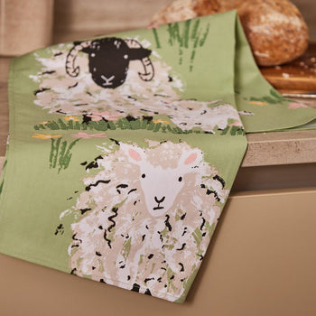 Ulster Weavers Cotton Tea Towel - Woolly Sheep