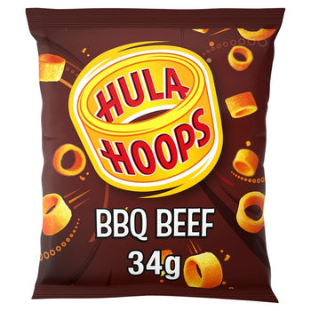 KP Hula Hoops BBQ Beef. 34g