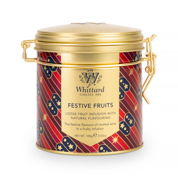 Whittard of Chelsea - Festive Fruits Loose Fruit Infusion Clip Top 3.53oz