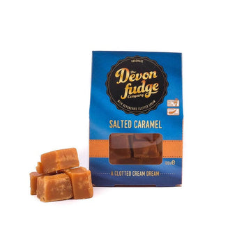 The Devon Fudge Company - Salted Caramel Fudge. Devonshire Clotted Cream fudge