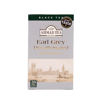 Ahmad Tea - Earl Grey Decaffeinated. 20 tea bags