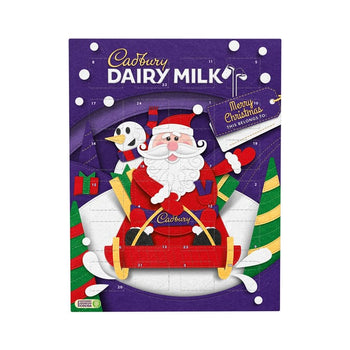 Cadbury Christmas Advent Calendar with Dairy Milk Chocolate. 90g