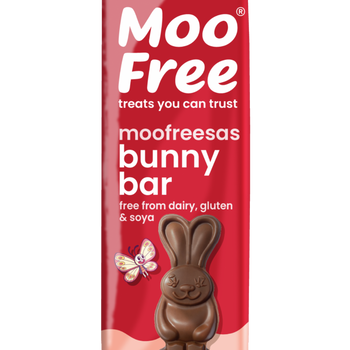 Moo Free Gluten Free and Vegan Bunny Bar 30g