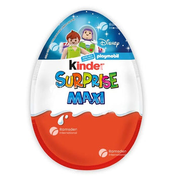 Kinder Surprise Maxi Huge Egg For Christmas 100g