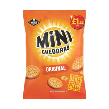 Jacobs Mini Cheddars Original Bag 45g