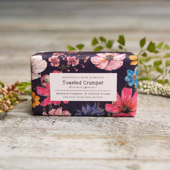 Toasted Crumpet - Rhubarb & Clotted Cream Soap 190G Soap Bar