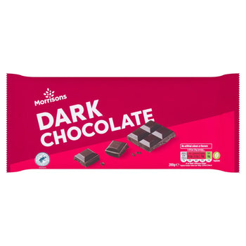 Morrison's Dark Chocolate Extra Large Bar 200g