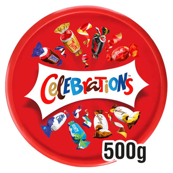 Mars Celebrations Tub For Christmas 500g - Made in The UK