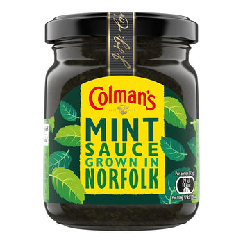 Colman's Classic ready to use Mint Sauce, Made with Norfolk grown mint. 165g/6oz