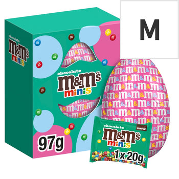 M&M's Minis Small Easter Egg 97g - Imported From The UK!