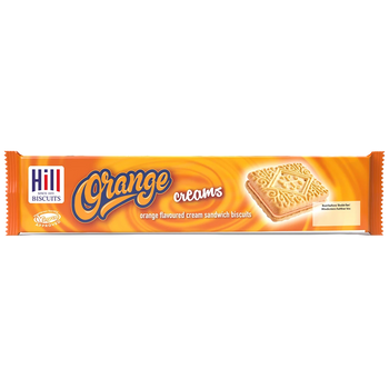 Hill Biscuits Orange Creams 150g