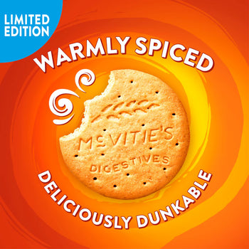 Mcvities Digestives Golden Cinnamon 250g - Limited Edition!