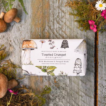 Toasted Crumpet - Wild Mushrooms & Foraged Herbs 190g soap bar