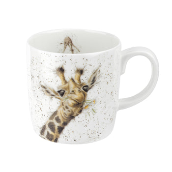 Royal Worcester Wrendale Designs Mug 14oz - Giraffe