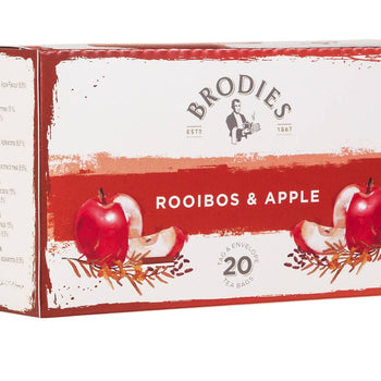 Brodies Rooibos with Apple Tea, Caffeine Free (Tag/Envelope)
