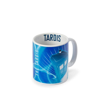 Doctor Who TARDIS 11-Oz Ceramic Coffee Mug - Official Merchandise