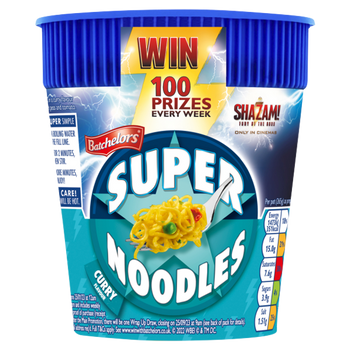 Batchelors Super Noodles Mild Curry Flavour Pot 75g