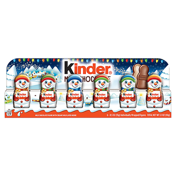Kinder Christmas 6 Mini Figures - 6x15g 90g