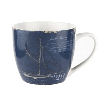 Pimpernel Yacht Study 16oz Mug