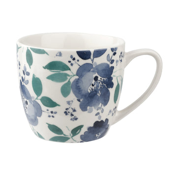 Pimpernel Blue Flower 16oz Mug