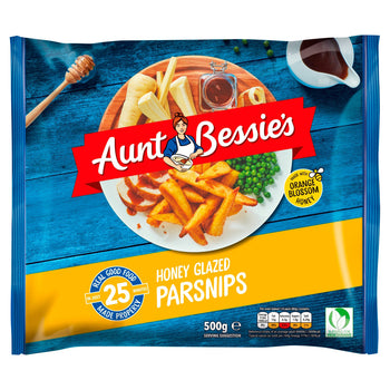 Aunt Bessie’s Honey Glazed Roasted Parsnips 500g - 1lb Ship Weight