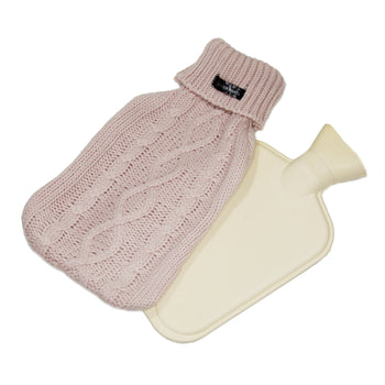 Hot Water Bottle Insert & Cover - Cream