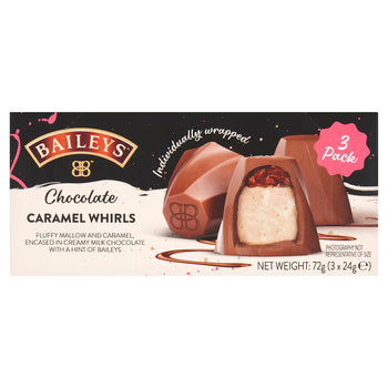 Baileys Chocolate Whirls - 3 Pack 72g