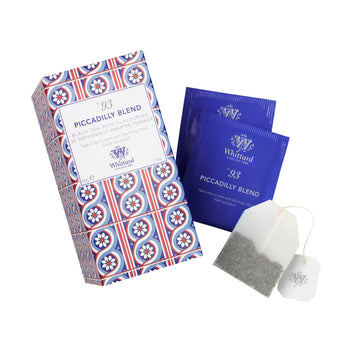 Whittard of Chelsea - Piccadilly Blend 25 individually wrapped teabags.