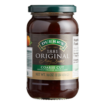 Duerr's Coarse Cut 1881 Marmalade 16oz/454g