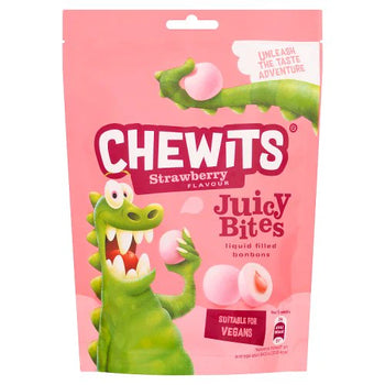 Chewits Strawberry Juicy Bites Bag. 114g