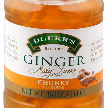 Duerr's Ginger Jam. 1lb/454g